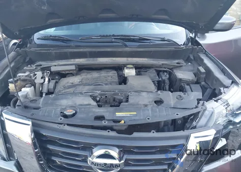 2017 Nissan Pathfinder Sv из США, поврежденный, VIN 5N1DR2MM8HC689193